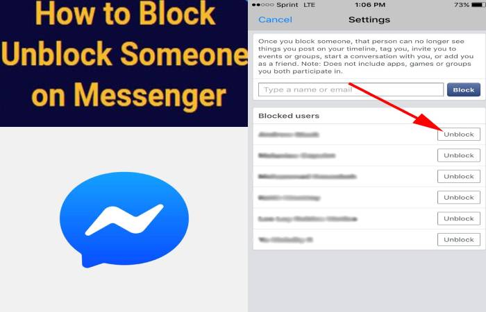 facebook and messenger