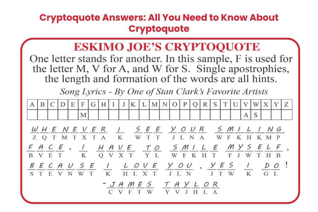 Cryptoquote Answers