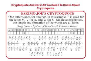 Cryptoquote Answers