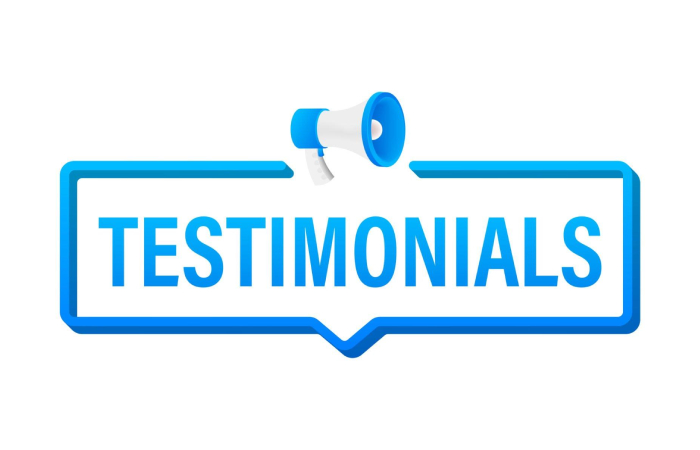 Testimonials write for us