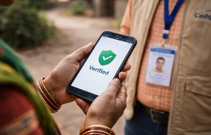 Client verification through official Cashpor Tech portals