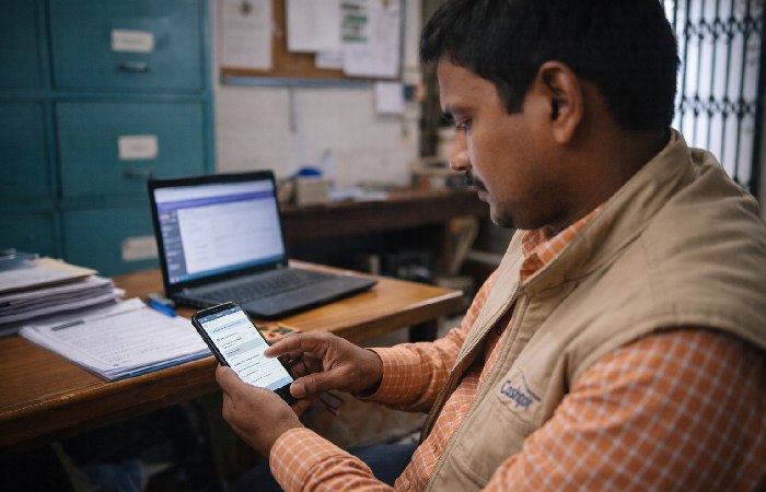 Cashpor Tech internal tools used by field staff and employees