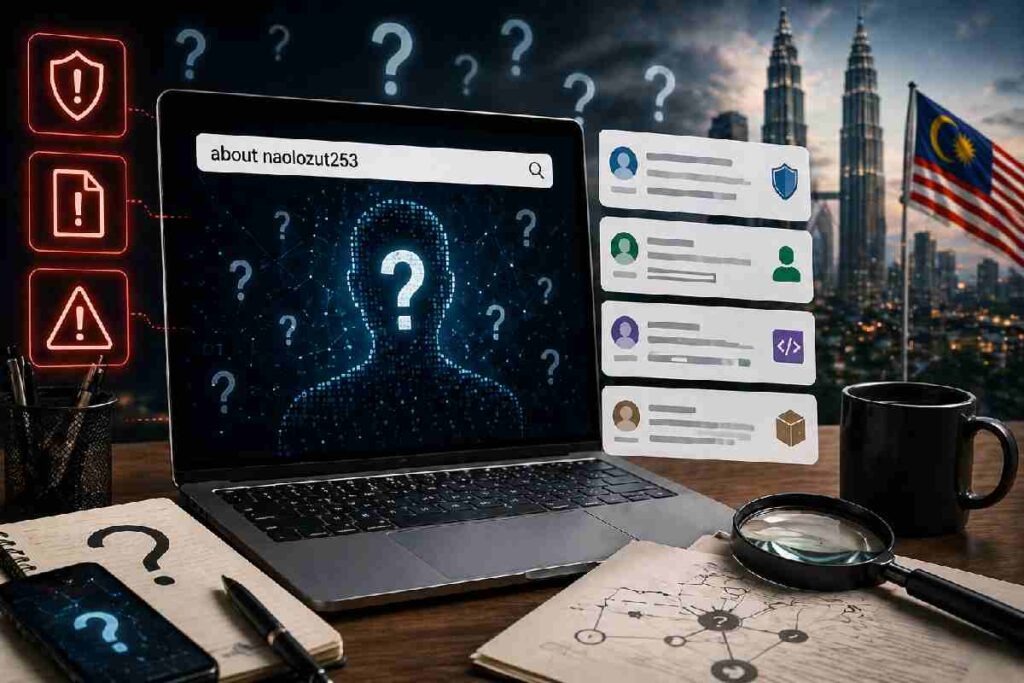 Naolozut253 search results showing conflicting information in Malaysia