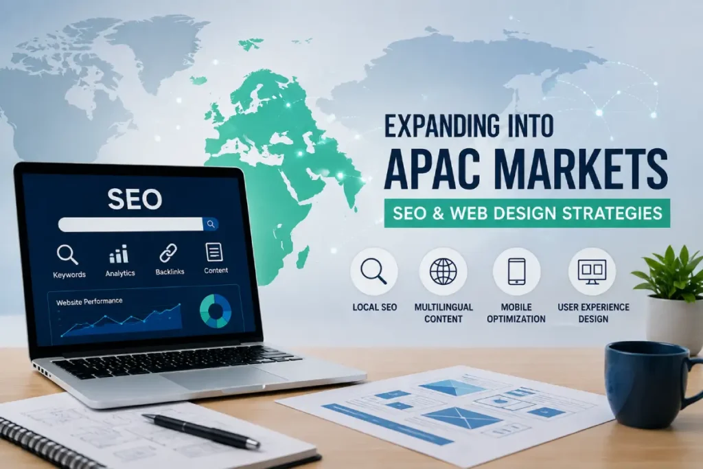 SEO and web design strategies for APAC markets