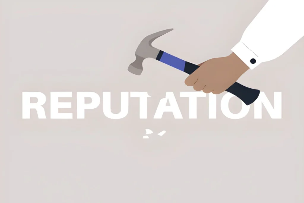 damaged reputation