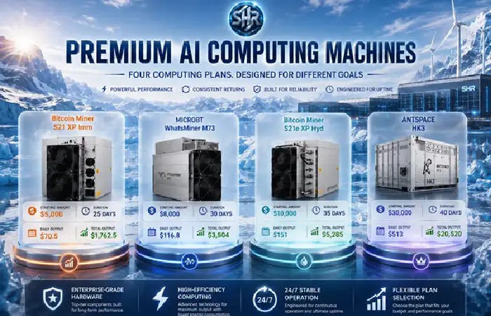 SHRMiner AI computing machine plans